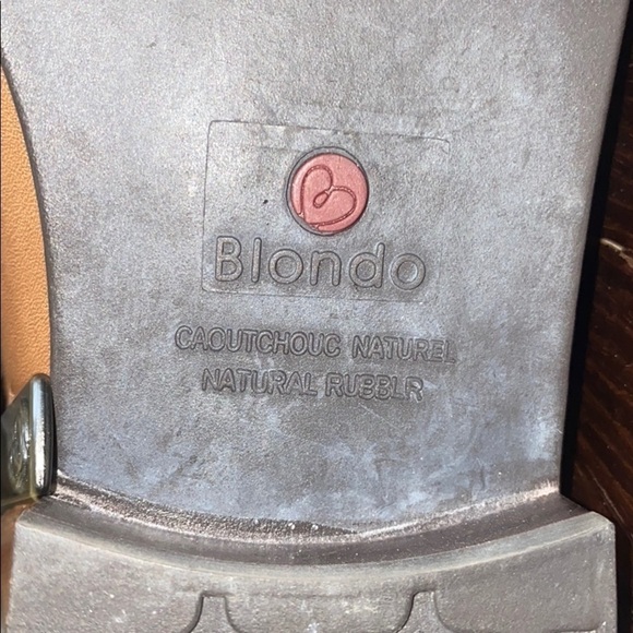 Blondo Volly Waterproof Brown Leather Ankle boots Sz 6 - Picture 10 of 16